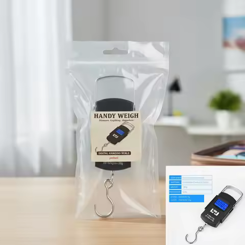 50kg LCD Digital Display Portable Electronic Portable Luggage Scale Screen Express Delivery Scale Ho