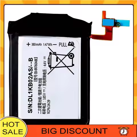 Watch Battery EB-BR760ABE 380Mah For Samsung Gear S3 Frontier Classic EB-BR760A SM-R760 SM-R770 SM-R