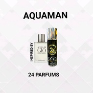 24 Parfums AQUAMAN edp perfume made in france