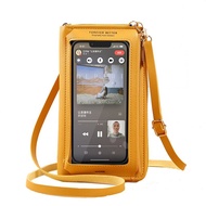 【CC】Touch Screen Phone Bag Crossbody Bags Women RFID Multifunctional Shoulder Wallet Mini Women's Bag Mobile Wallet Card Holder New