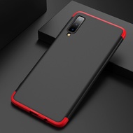 Casing 360°GKK Shockproof Armor Case Samsung Galaxy A7 2018 A750 A750F SM-A750F A9S A9 Pro 2018 Star Pro Plastic Hard Anti-Shock PC Back Cover