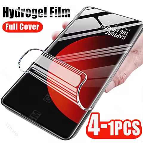 4-1pcs for Xiaomi Mi 12 12X 12S 12T 11 11T 11i 11X Ultra Pro Lite 5G NE Screen Protector Clear Hydro