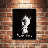 Iwan Fals OI Poster Kayu Pajangan Dekorasi Dinding Wall Decor