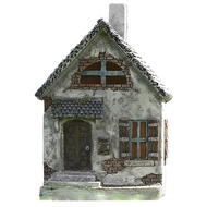 (CEUO) Miniature Fairy Garden House Rustic Miniature Dwellings Mini Country Houses