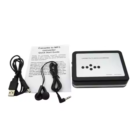 B68A Tape To MP3 Cassette Player Tape Straight To TF Card Tape To Mp3 Player Card Speaker