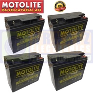 Ebike Battery 48V 17Ah (4pcs 12V 17Ah) Motolite brand Electronic Eco Bike Rechargeable SLA VRLA Seal