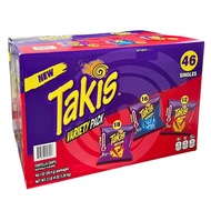 Takis - [原箱] 46小包 Takis 玉米片 3種口味 (平行進口) Exp Date: 2026-05-12