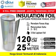READYY!!! Bubble Wrap Insulation Alumunium Foil Peredam Panas Atap