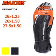 【Legit】MAXXIS DETONATOR Lightweight 26*1.25 26x1.5 27.5x1.5 Bicycle tire 26er 27.5er TIRE CITY Cycling