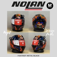 NOLAN HELMETS N60-6 FOXTROT (034 MADE IN ITALY FULL FACE DOUBLE VISOR HELMET NOLAN SERIES