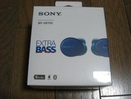 索尼SONY WF-XB700 EXTRA BASS 藍色