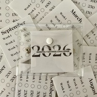 Mini Monthly Savings Challenge Envelope 2026
