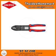 KNIPEX Multi-Purpose Crimping Pliers 9.5 Inches 9732240 (97 32 240)(Crimping Pliers)