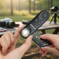 E1A Tripod Wireless Remote for Canon EOS R100/R7/R8/R6/R5/R50/RP/M50/M50 II/M6 II & DSLRs 800D/850D/