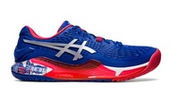 Asics Gel Resolution 9 Tennis Shoes (Asics Blue / Pure Silver)  - LIMITED EDITION STOCK