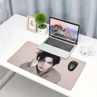 BTS SUGA Agust D 40x75cm Large Printed Mouse Pad, Non-Slip Rubber Base Computer Keyboard Pad.