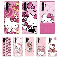 Huawei P20 P30 Lite Pro Soft TPU Silicone Phone Case Cover Hello Kitty