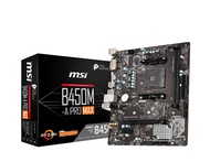 MSI B450M-A PRO MAX AMD AM4 DDR4 m.2 USB 3.2 Gen 2 HDMI M-ATX Motherboard.