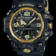 G Shock Mudmaster GWG 1000 Black Gold / Red Gold G shock tough solar Thermometer Autolight Jam tangan G shock waterproof