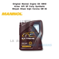 MANNOL Engine Oil 5W40 Fully Synthetic 4Liter – Jimat Minyak & Kurangkan Bunyi Enjin