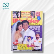 PRELOVED People's Insider Magazine November 2006 Ogie Regine Velasquez Wedding Kim Chiu Gerald Ander
