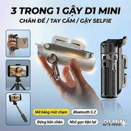 M1 MINI 3 In 1 selfie Stick - selfie stick and tripod, Handy handle, Wireless Bluetooth control