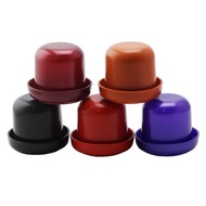 [SG] Dice Cup Set With Tray/Lid 5 Dices Poker Shaking Cup/Auto Gambling Dice Cup Drinking Board Game