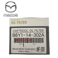 [100% ORIGINAL] MAZDA 2 DE / M3 BL 1.6 OIL FILTER (B6Y1 14 302)