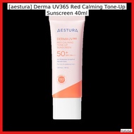 [aestura] Derma UV365 Red Calming Tone-Up Sunscreen 40ml / Korean Sunscreen / Tone-Up Effect / 100% 