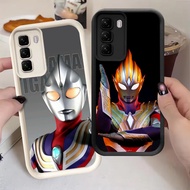 G-57 Ultraman Casing for Infinix HOT 60i 50 50i 60 Pro Plus Black and white