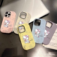 Metal Cat Camera Phone Case Compatible with iPhone 15, 14promax, 13, 12, and 11, with B3cd technolog