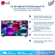 LG TV 4K UHD Smart TV (43" / 50" / 55" / 65") 43UA7350PSB / 50UA7350PSB / 55UA7350 / 65UA7350 UA7350