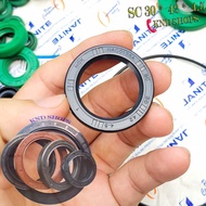 Honda Dream Wave Future large starter wheel oil seal, fire plate seal set with rubber gasket type SC