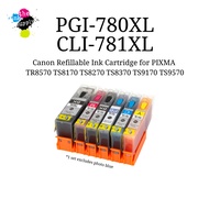 PGI-780XL CLI-781XL Compatible Canon Refillable Ink Cartridge for PIXMA TR8570 TS8170 TS8270 TS8370 