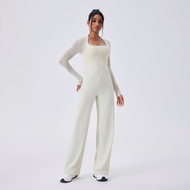 Womens Sportswear New One-piece Yoga Suit Autumn and Winter Fitness Suit Womens One-piece High-waist