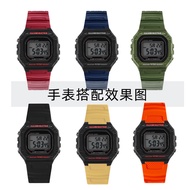 Substitute Casio AE-1200WH 1,000W 1300WH W-216H F-108WH Small Black Watch Watch Strap