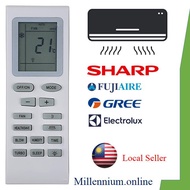 ***READY STOCK*** ( SH-OFB ) Replacement For Sharp Gree Fujiaire Electrolux 1HP Air Cond Air Conditioner Remote Control