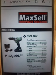 MaxSell Hammer Drill..