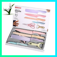 Everrich 6 Pcs Corrugated Kitchen Knife Set - mohzu30