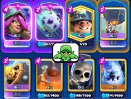 皇室戰爭 68級帳號 25覺醒 16級5張｜皇室戰爭｜皇室戰爭帳號