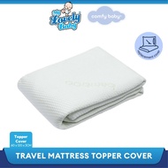 Comfy Baby Purotex Travel Mattress Set Topper Cover (60 x 120 x 3cm)
