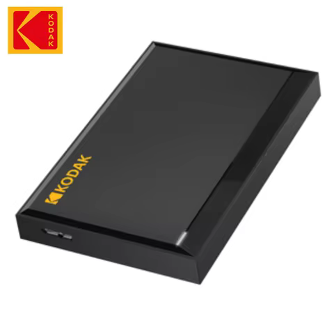 KODAK External Hard Disk 2TB Mobile HDD 1TB 2.5-Inch 5Gbps High Speed 5400 RPM 120MB/s 500GB Portabl