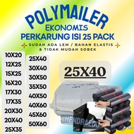 Economical Polymailer Plastic 25x40 Sacks (25 packs) onlineshop Packing Plastic