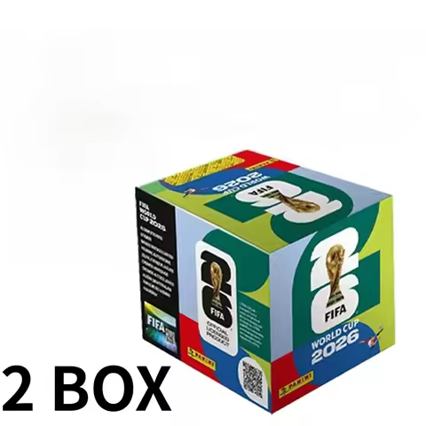 Genuine Panini 2026 FIFA World Cup Qatar Sticker Collection Full Box Official Licensed Soccer Album 
