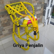 KURSI BONCENGAN ANAK MOTOR BEBEK Supra x 125.vega r.revo.blade.jupiter z.shogun.smash