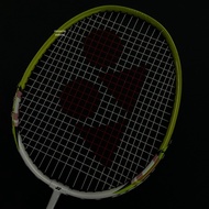 Yonex B-6500 Isometric 4UG4 (White-Lime) Aluminium Badminton Racket (Free String & Strung) 100% Orig