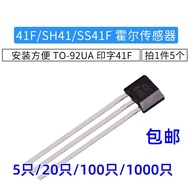 Sensor Hall Element Bipolar TO-92UA Printed 41F Hall Effect Sensor Magnetic Field Detection Electron