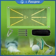 1set Golf Mat Practice Golf Swing Training Golf Training Equipment