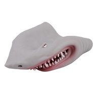 Plastic Shark Hand Puppet For Story Tpr Animal Head Gloves Kids Toys Gift Animal Head Figure Vividly