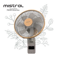 Greenleaf by Mistral 14" DC Wall Fan with Remote MWF1454DR-G
